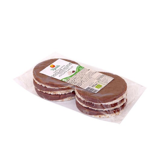 Vegetalia Tortitas de Arroz Chocolate Leche Bio 100 g