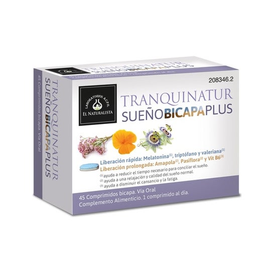 El Naturalista Tranquinatur Sueño Bicapa Plus 45caps