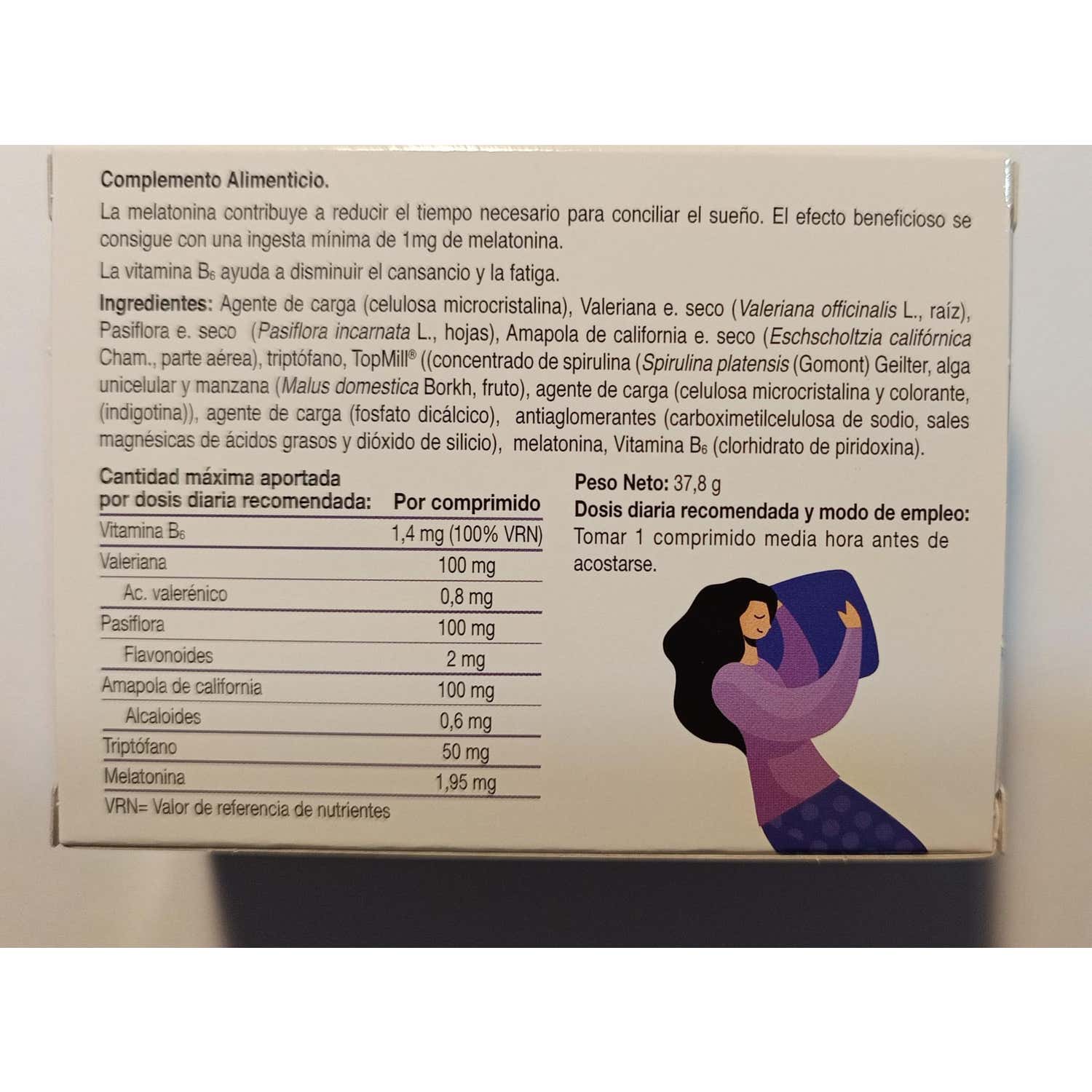 El Naturalista Tranquinatur Sueño Bicapa Plus 45caps