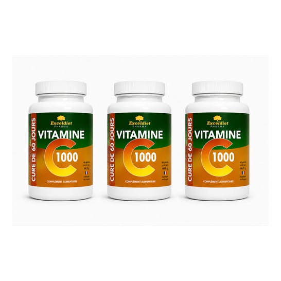 Exceldiet Pharma Vitamina C 1000 180 Cápsulas