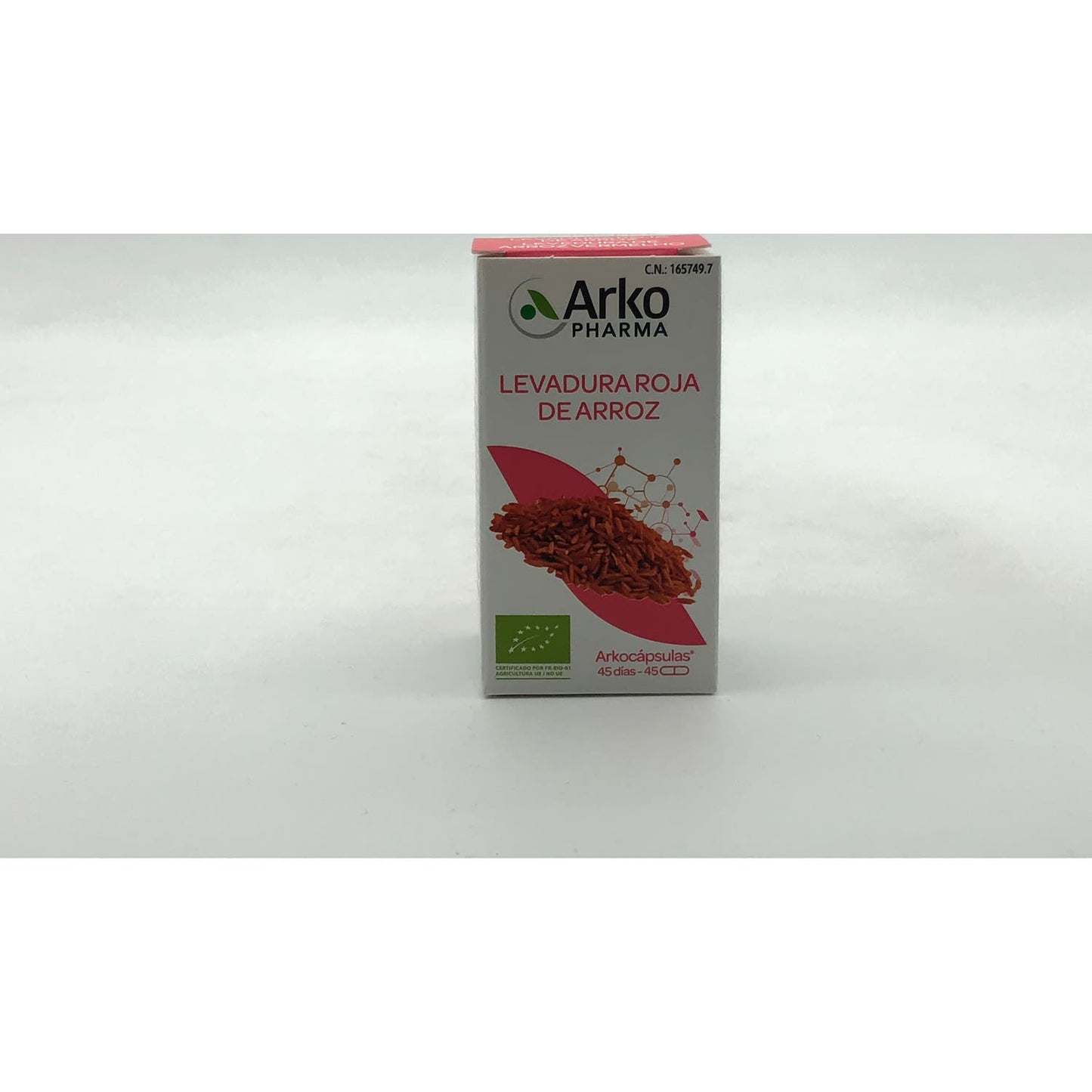 Arkopharma Arkocápsulas Levadura Roja de Arroz BIO 45caps