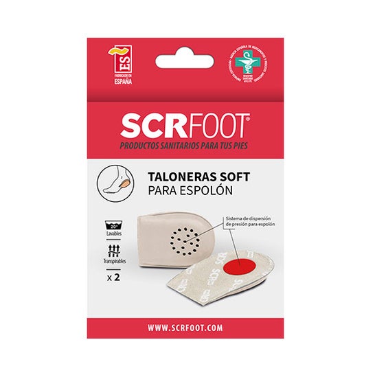 SCRFoot Talonera RelaxPlus Soft para Espolón XL 1par