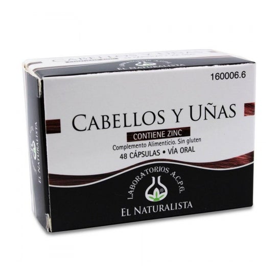 El Naturalista Cabellos Uñas Forte 48caps