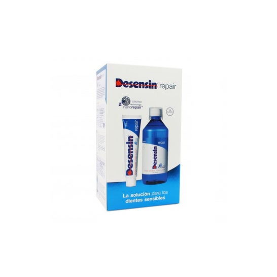 Desensin Pack Repair Pasta Dentífrica 75ml + Colutorio 500ml