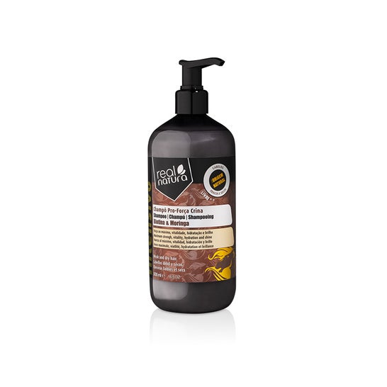 Real Natura Champú Sin Sal Melena Fuerte 500ml