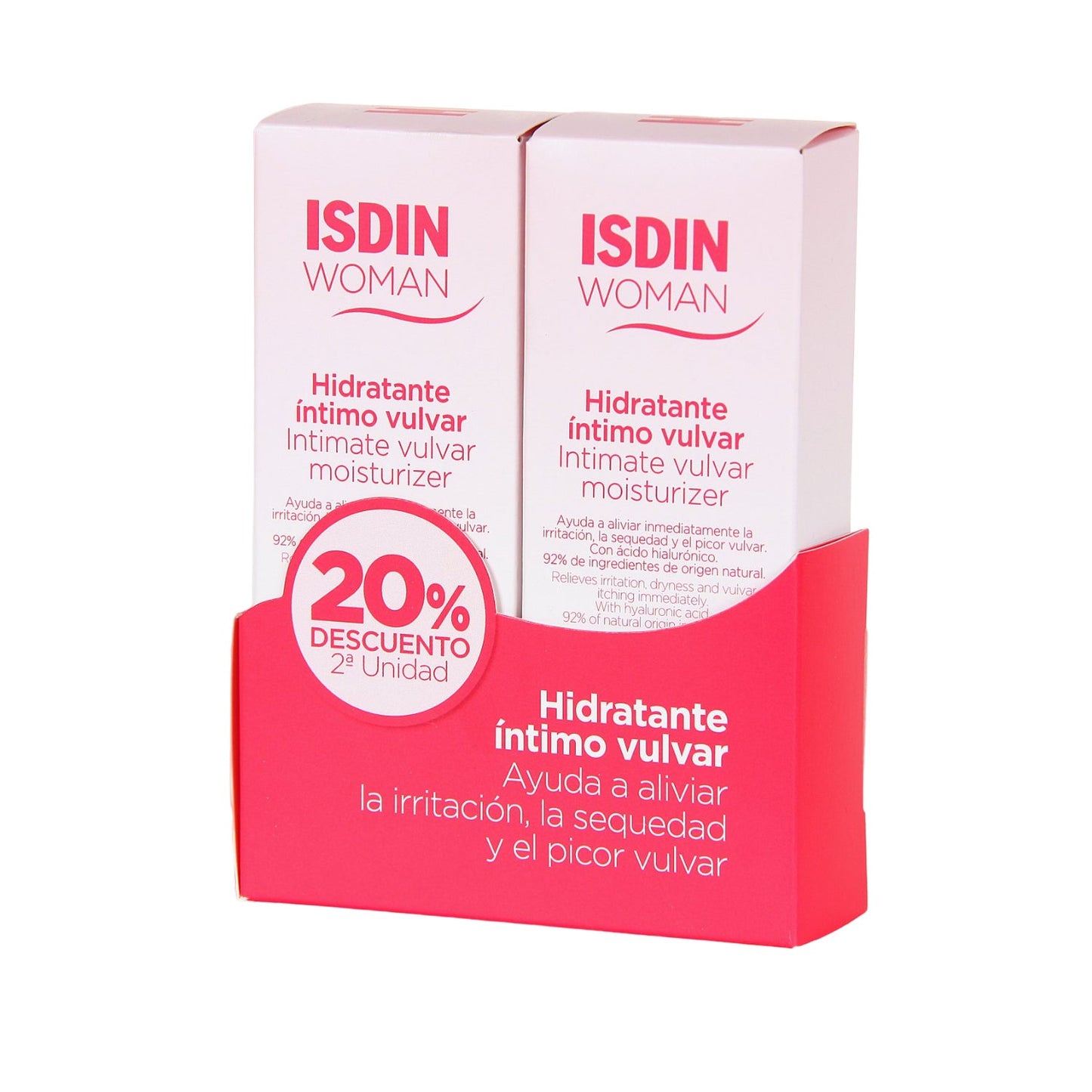 ISDIN Woman Hidratante Íntimo Vulvar 2x30g