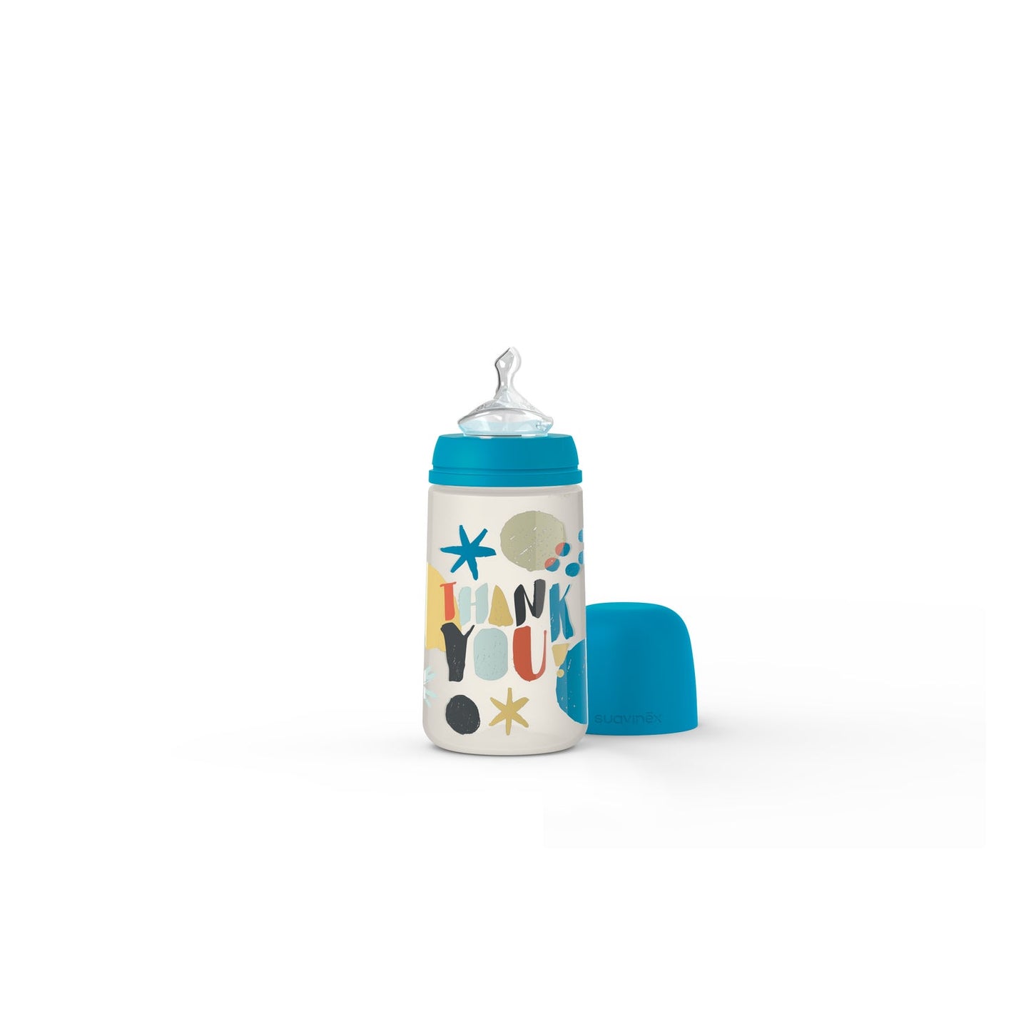 Suavinex Biberón Prêt-à-Porter Anatómico Silicona T1M Medio 0-6m 270ml 1ud