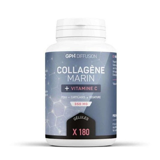 GPH Diffusion Colágeno Marino + Vitamina C 350mg 180 Perlas