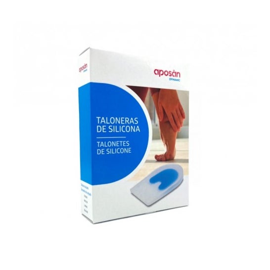 Aposan Talonera Silicona Talla S 1 Par