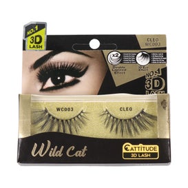 Ebin New York Wild Cat Cattitude 3D Lash Cleo 1 Par