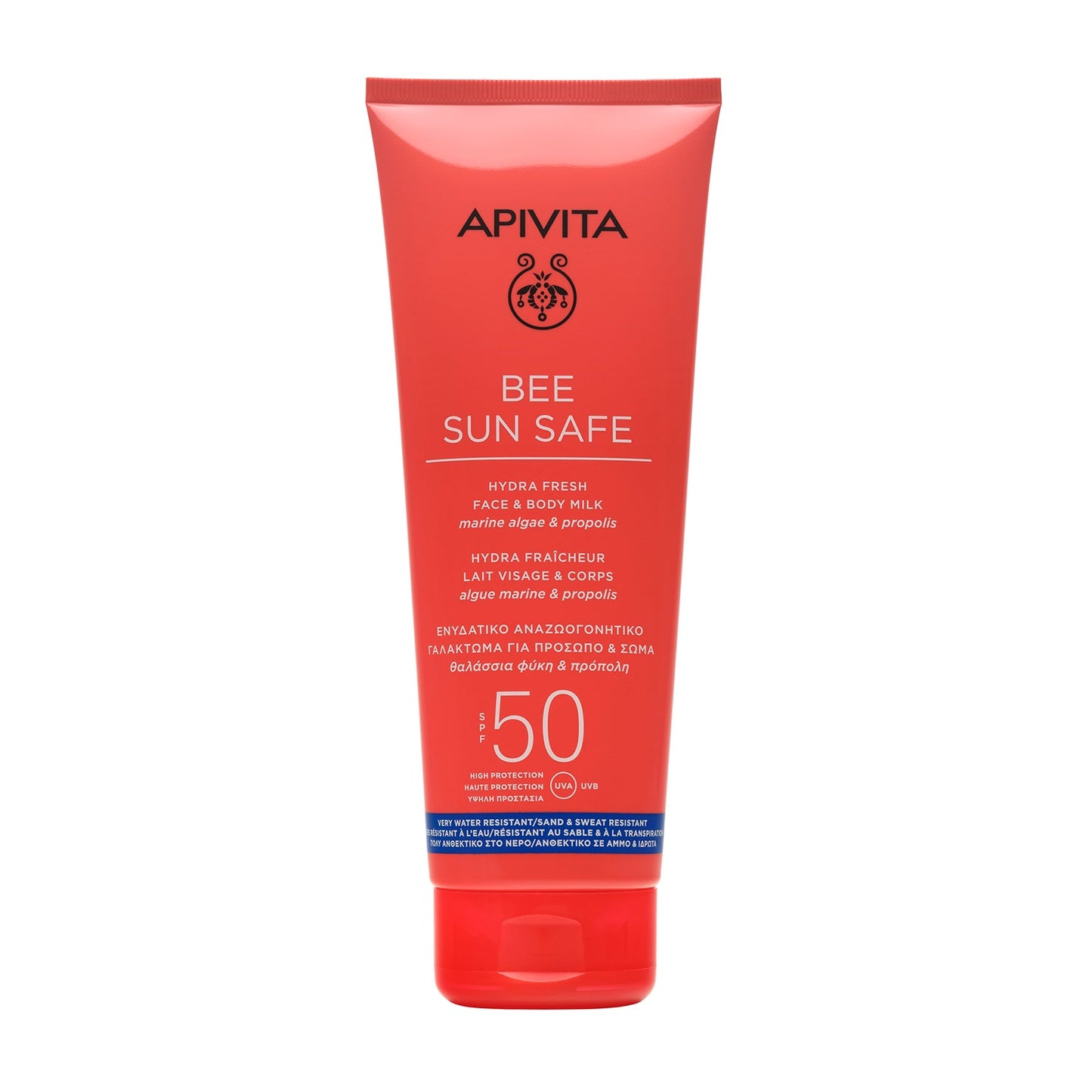Apivita Bee Sun Safe Hydra Fresh Leche Facial & Corporal SPF50 200ml