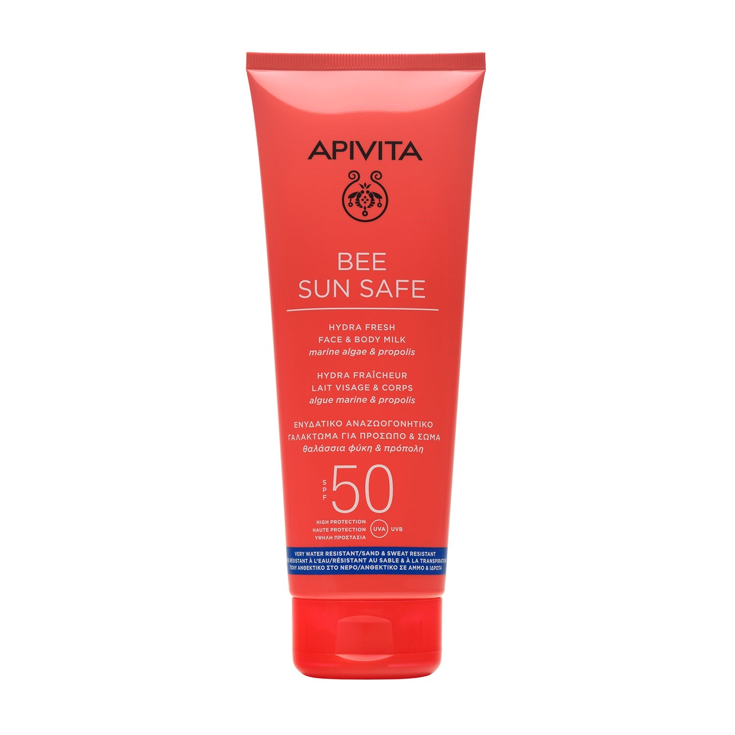 Apivita Bee Sun Safe Hydra Fresh Leche Facial & Corporal SPF50 200ml