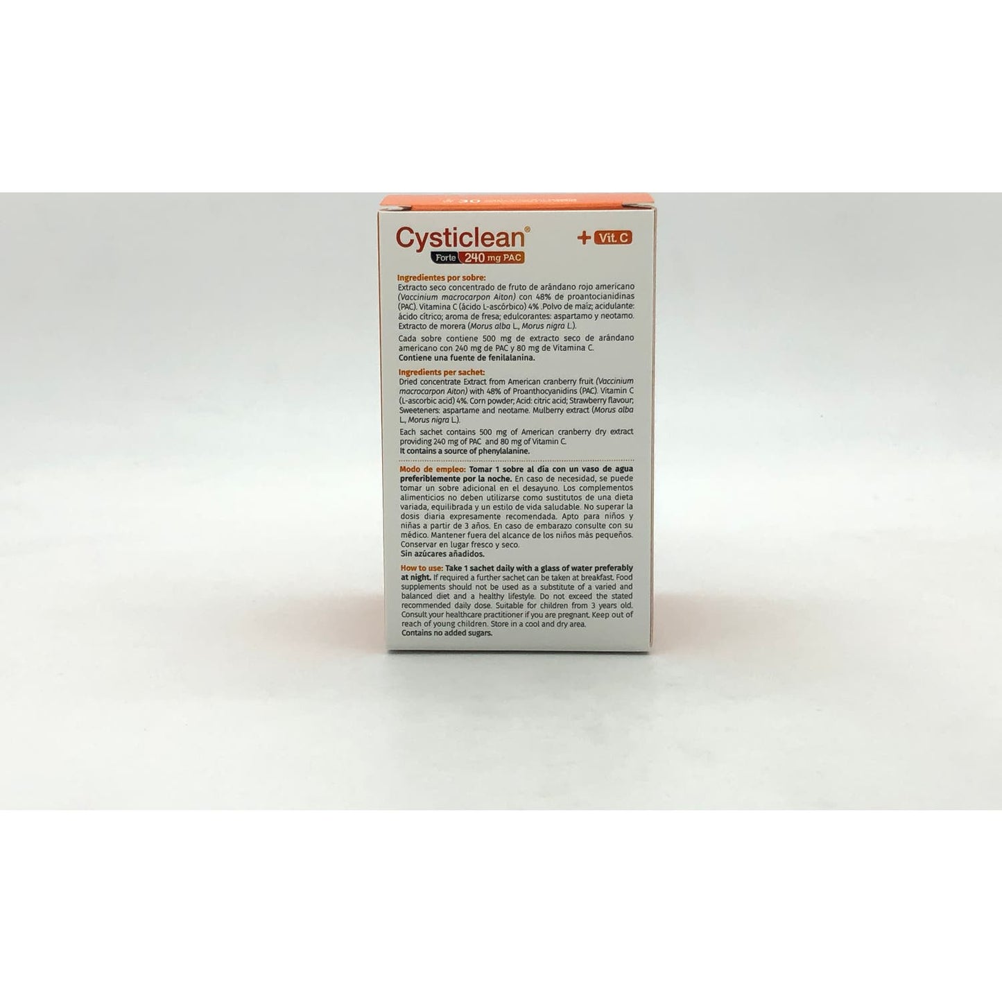 Cysticlean Forte 30 sobres