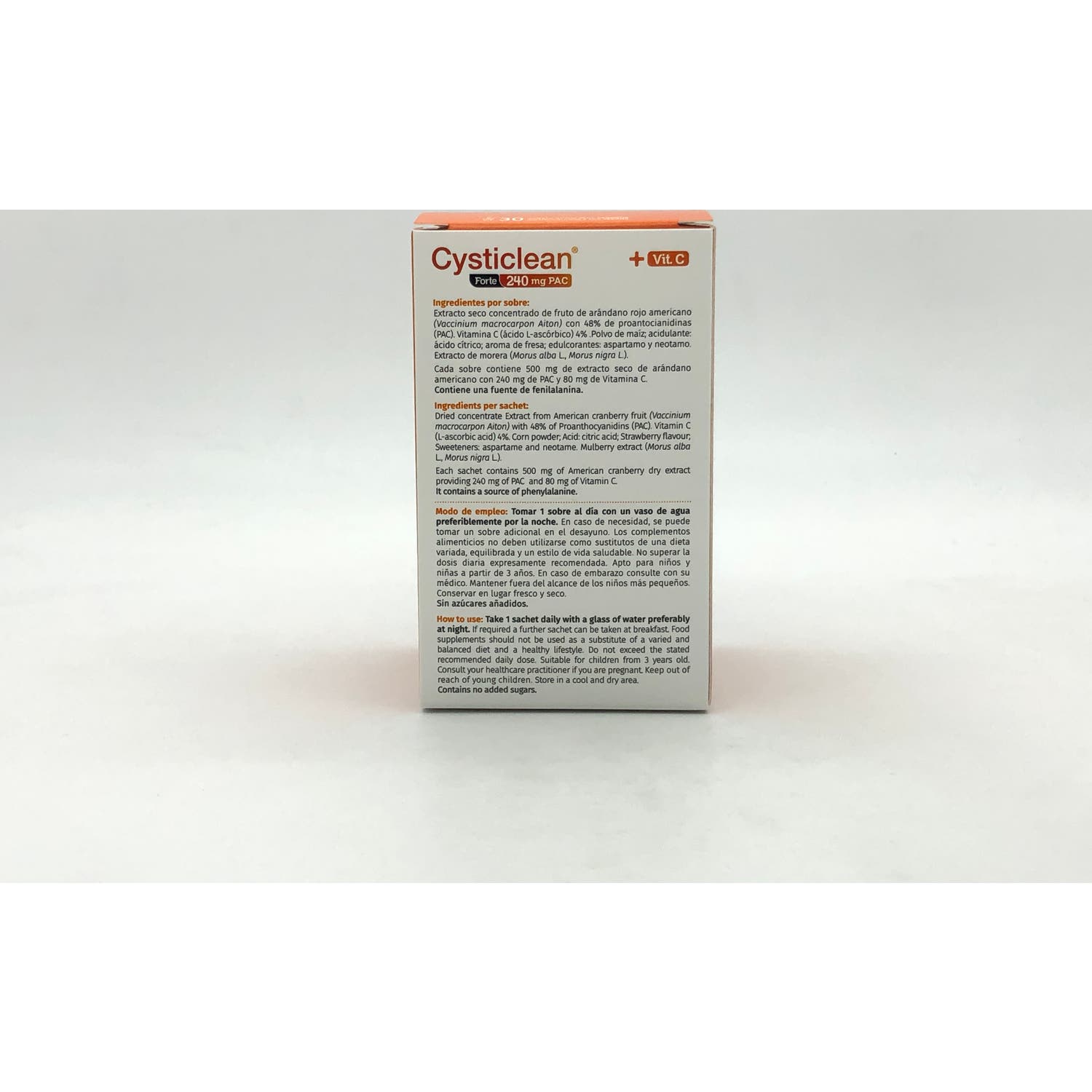 Cysticlean Forte 30 sobres