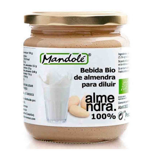 Mandole Crema Almendras Leche Eco 325 g