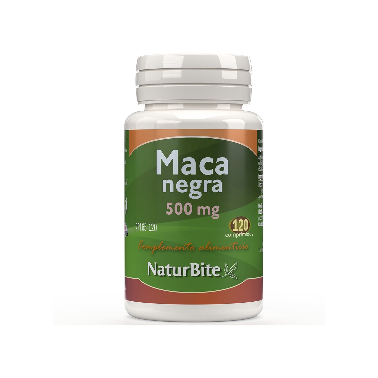 Naturbite Maca Negra 500mg 120comp
