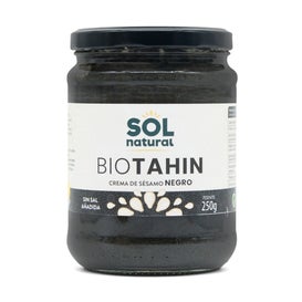 Sol Natural Bio Tahin Crema de Sésamo Negro 250g