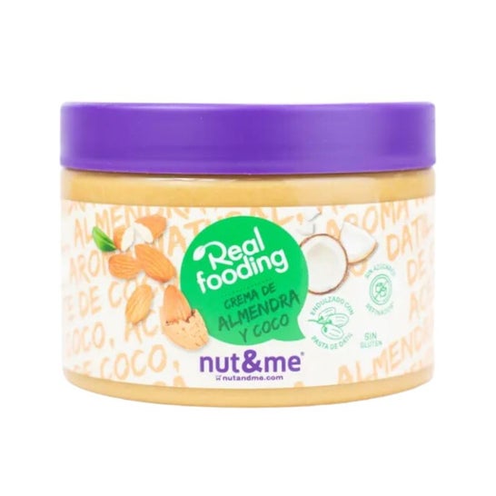 Nut&Me Real Fooding Crema de Almendras y Coco 250 ml