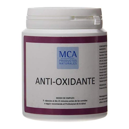 Mca Productos Naturales Antioxidante 200 caps