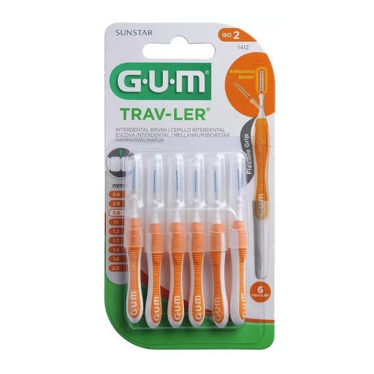 GUM Trav-Ler Cepillo Interdental 0.9mm 6uds