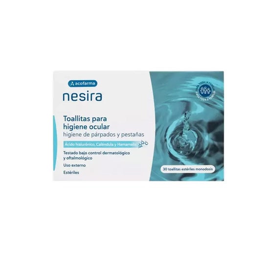 Acofarma Nesira Toallitas Higiene Ocular 30uds