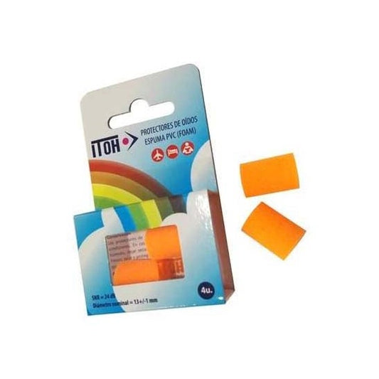 Itoh Protectores Auditivos de Foam 4uds
