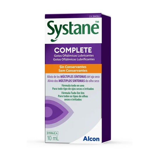 Systane Complete Gotas Oftálmicas Lubricantes sin Conservantes 10ml