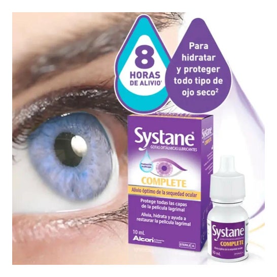 Systane Complete Gotas Oftálmicas Lubricantes sin Conservantes 10ml