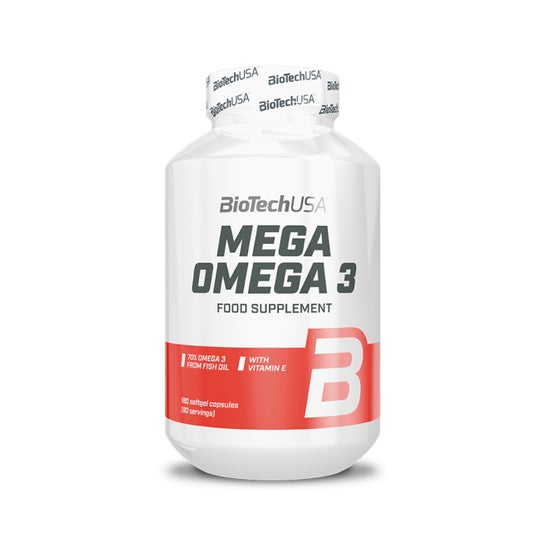 BioTech USA Mega Omega 3 180caps