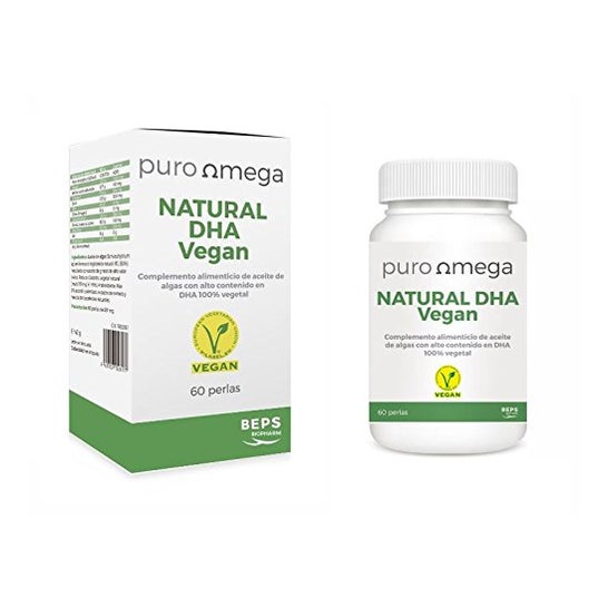 Puro Omega Natural Dha Vegan 60perlas