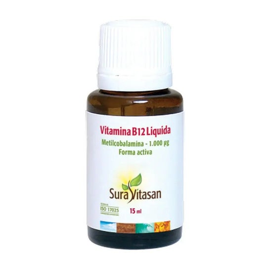 SuraVitasan Vitamina B12 Líquida 15ml