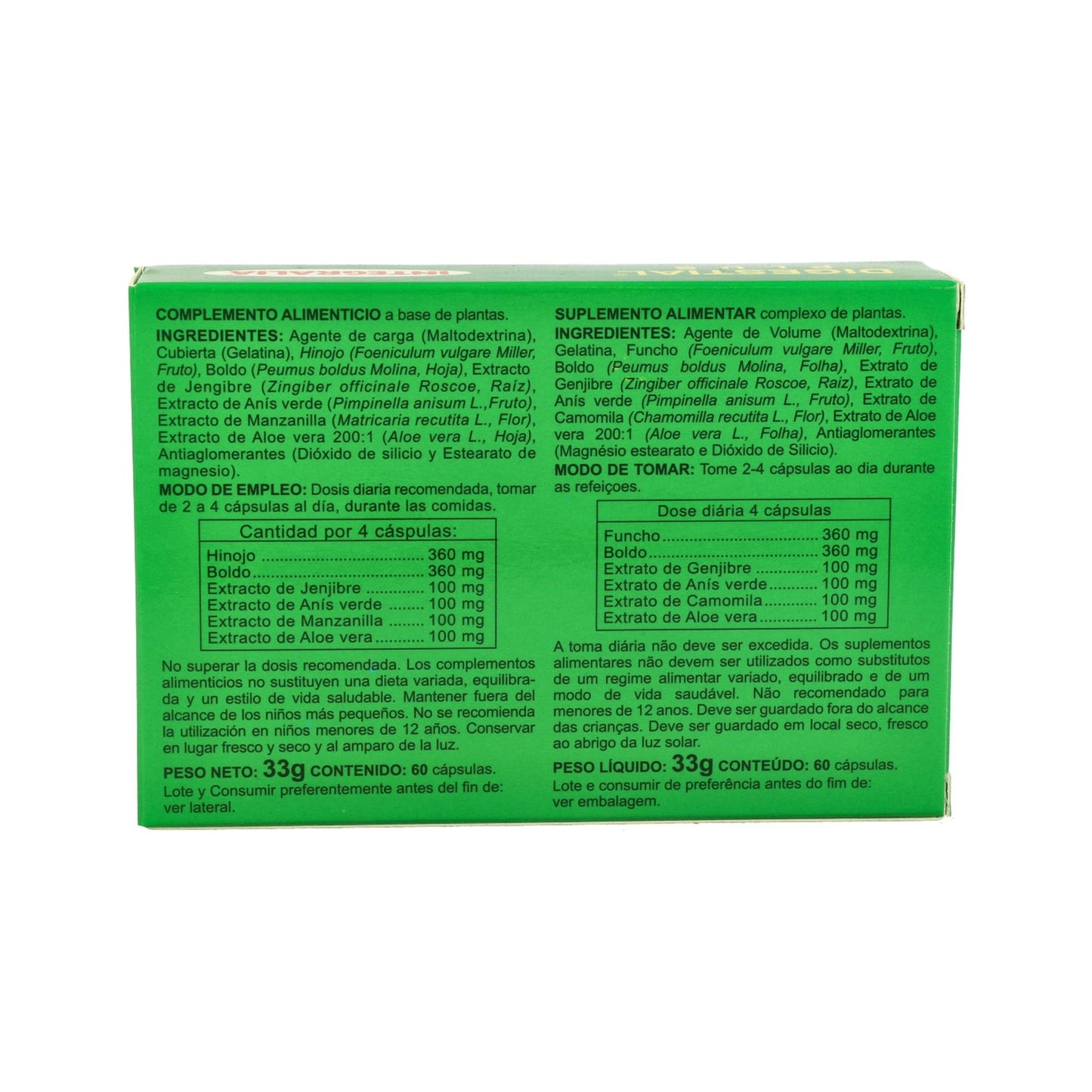 Digestial Plus de Integralia, 60 cápsulas