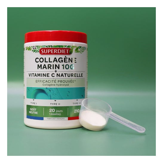 Superdiet Colágeno Marino + Vitamina C Polvo 210g