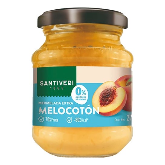 Santiveri Mermelada Melocotón 0% Azúcares 270g