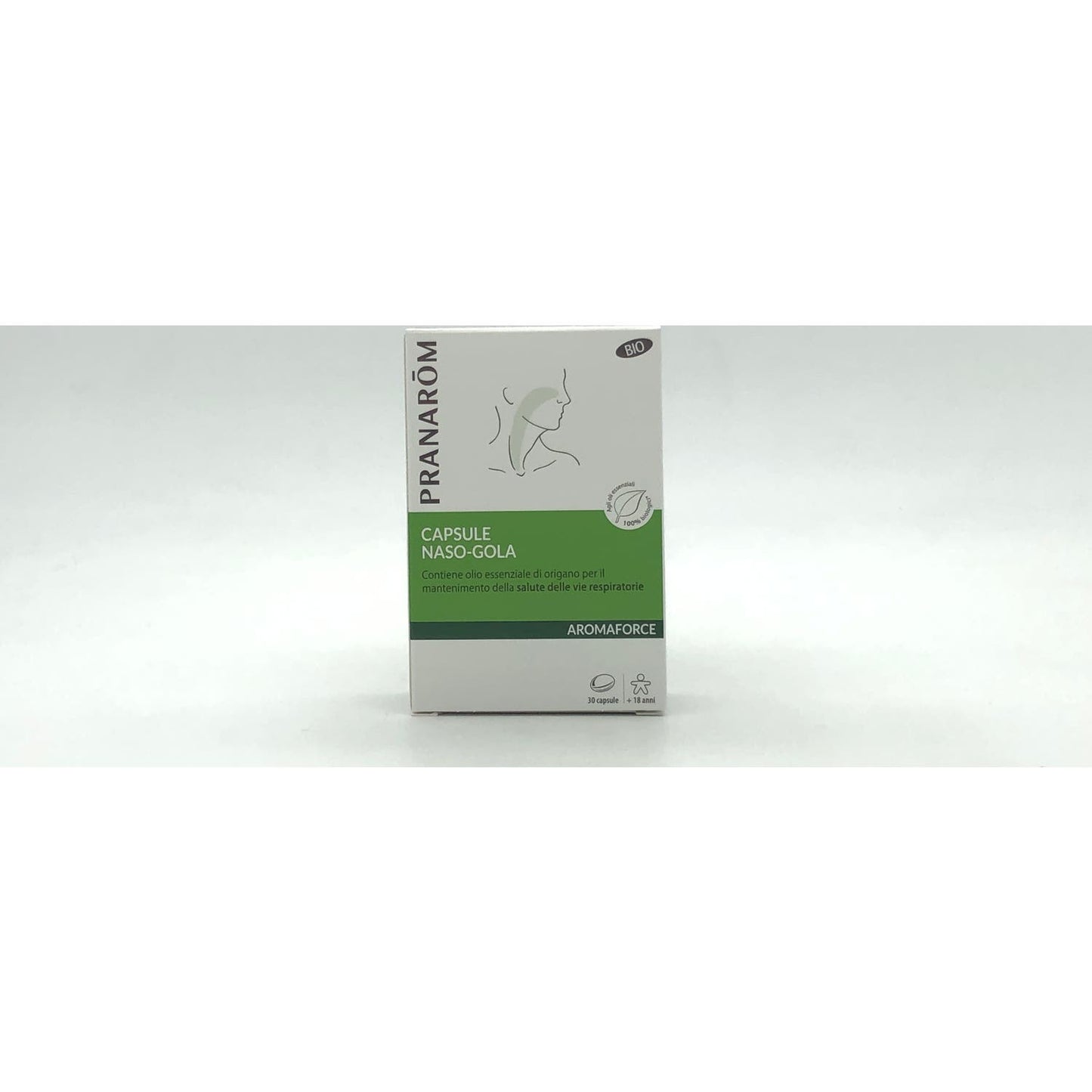 Pranarôm Aromaforce Cápsulas Nariz-Garganta BIO 30caps