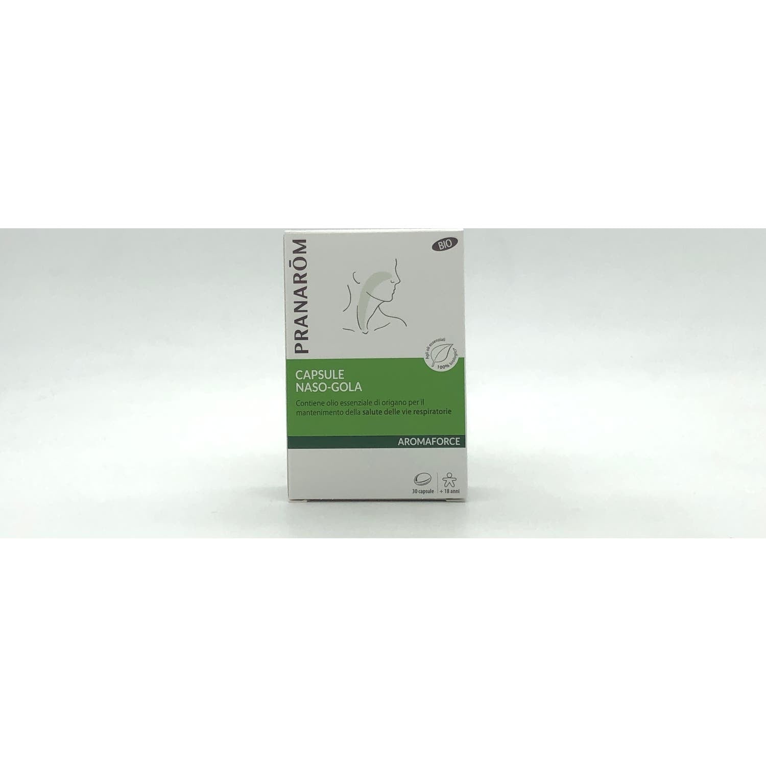 Pranarôm Aromaforce Cápsulas Nariz-Garganta BIO 30caps