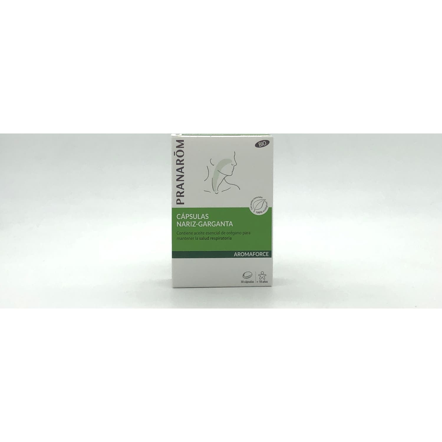 Pranarôm Aromaforce Cápsulas Nariz-Garganta BIO 30caps