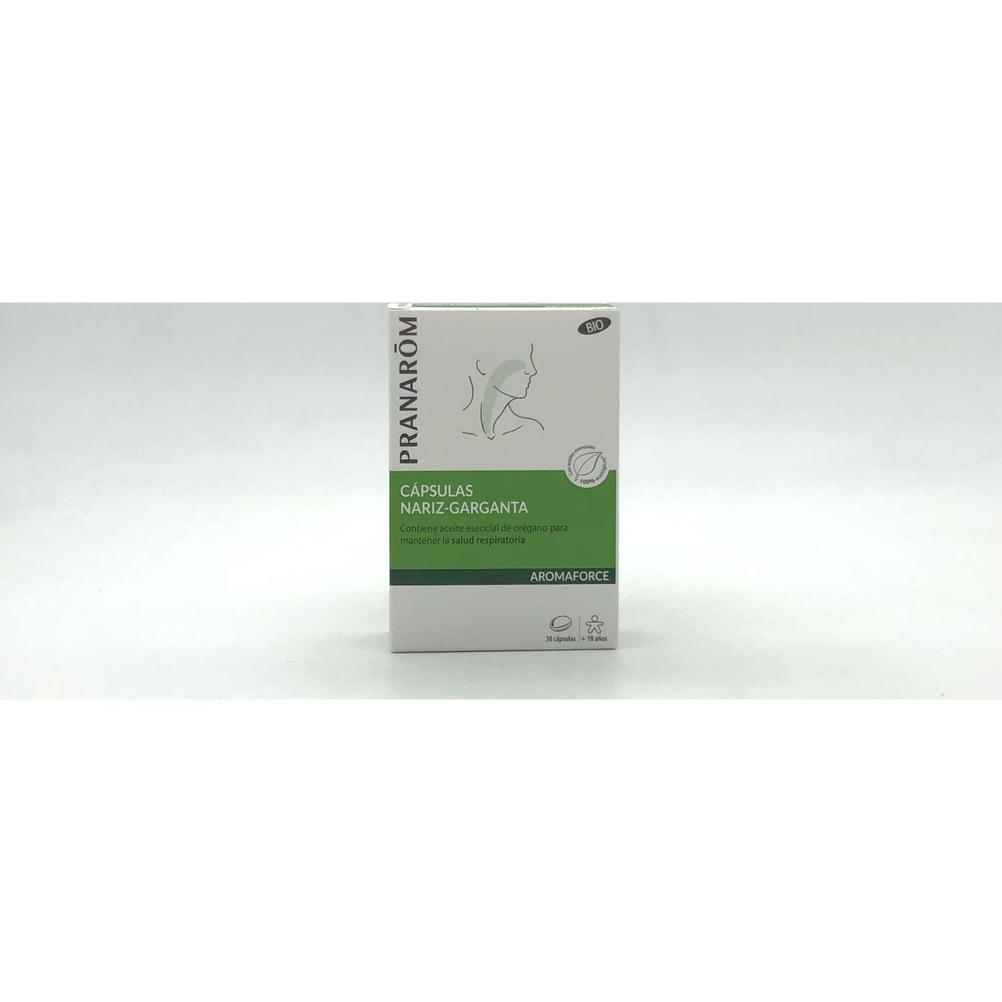 Pranarôm Aromaforce Cápsulas Nariz-Garganta BIO 30caps