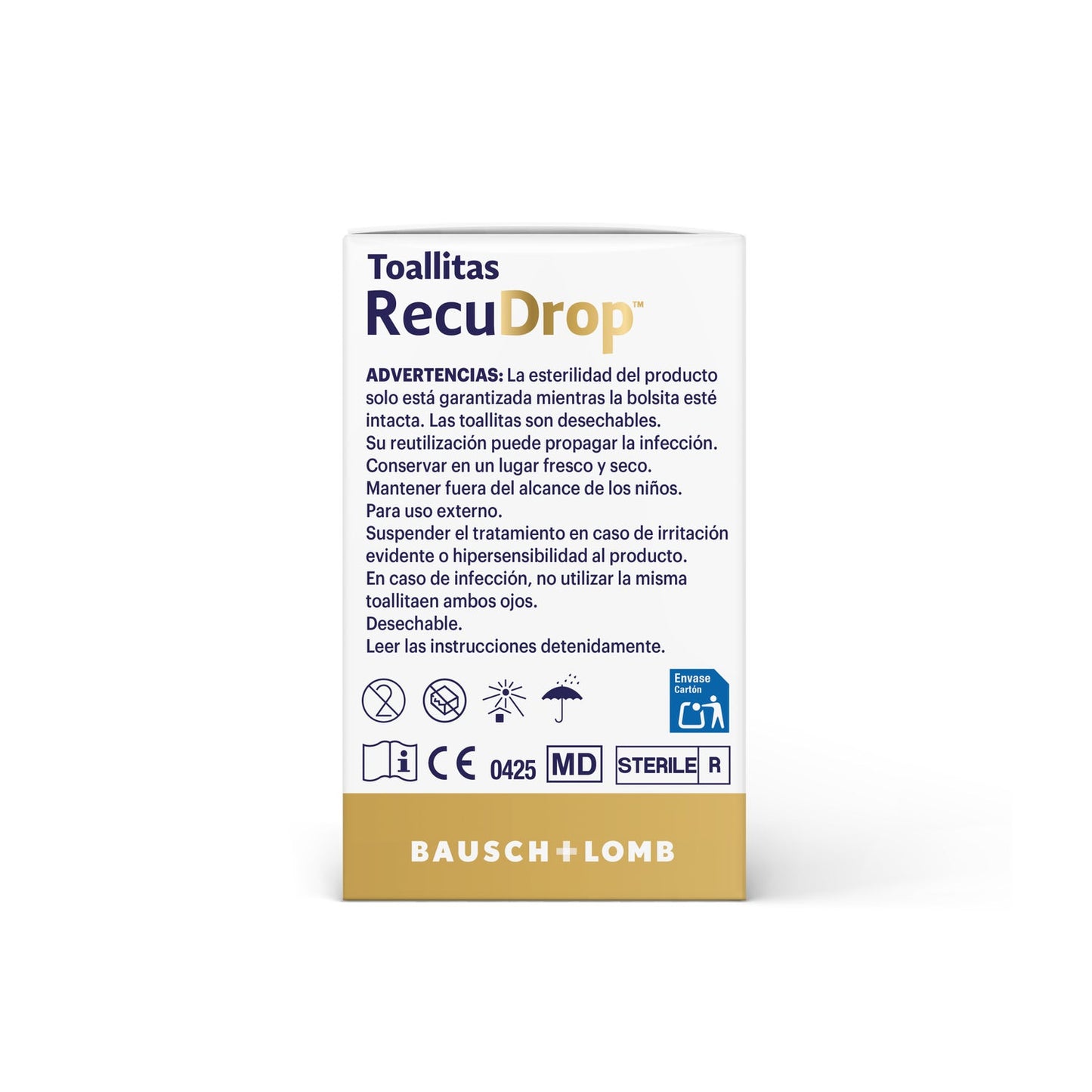 RecuDrop Toallitas monodosis 20 unidades
