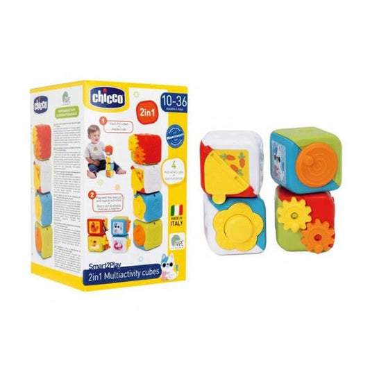 Chicco Brinquedos Cubo Multiatividades 4 uds