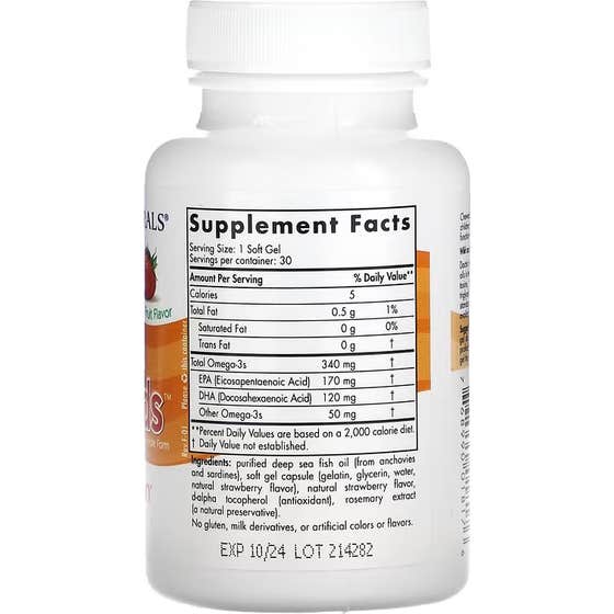 Nordic Naturals Daily Omega Kids Fruta Natural 30caps