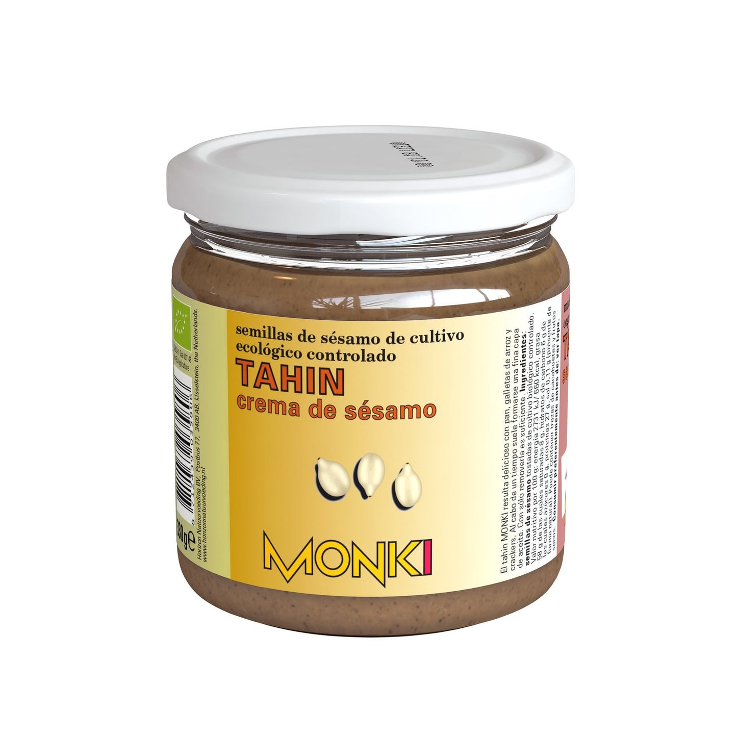 Monki Tahin Tostado Sin Sal Bio 330 g
