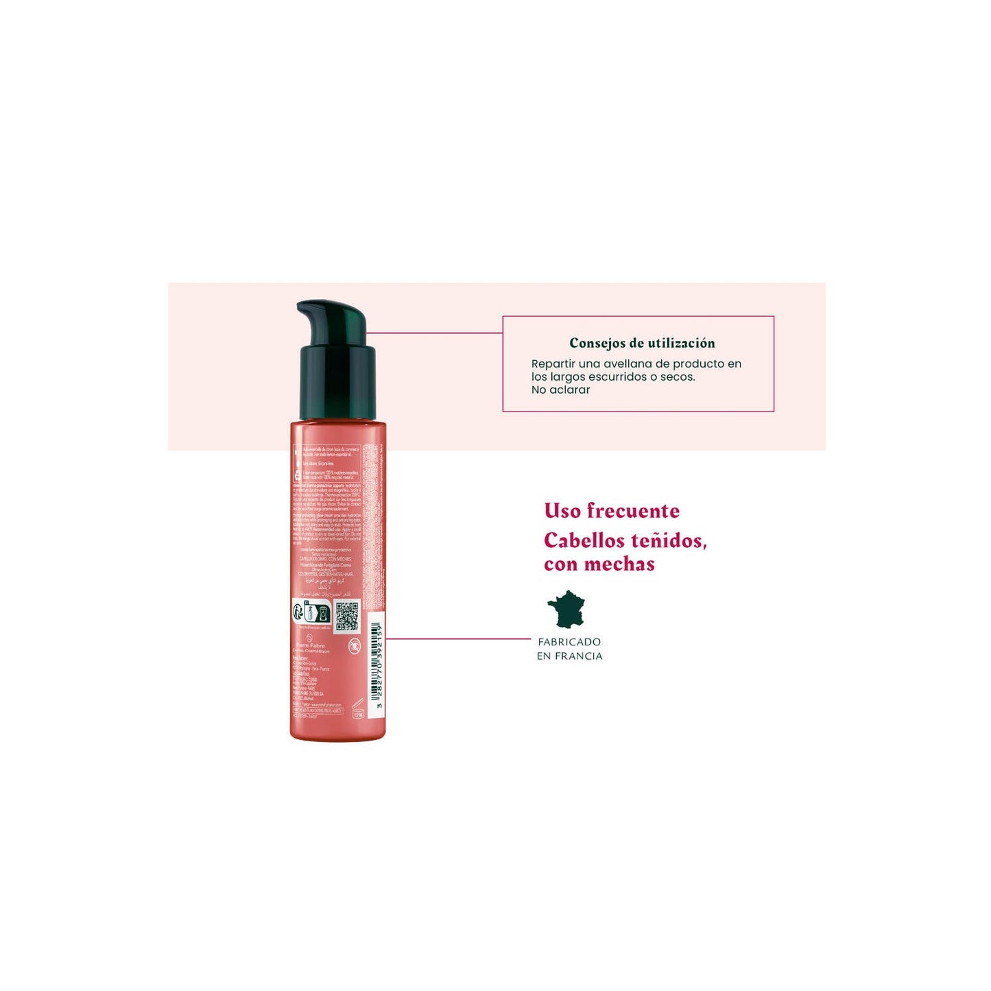 René Furterer Color Glow Crema Termoprotectora Brillo 100ml