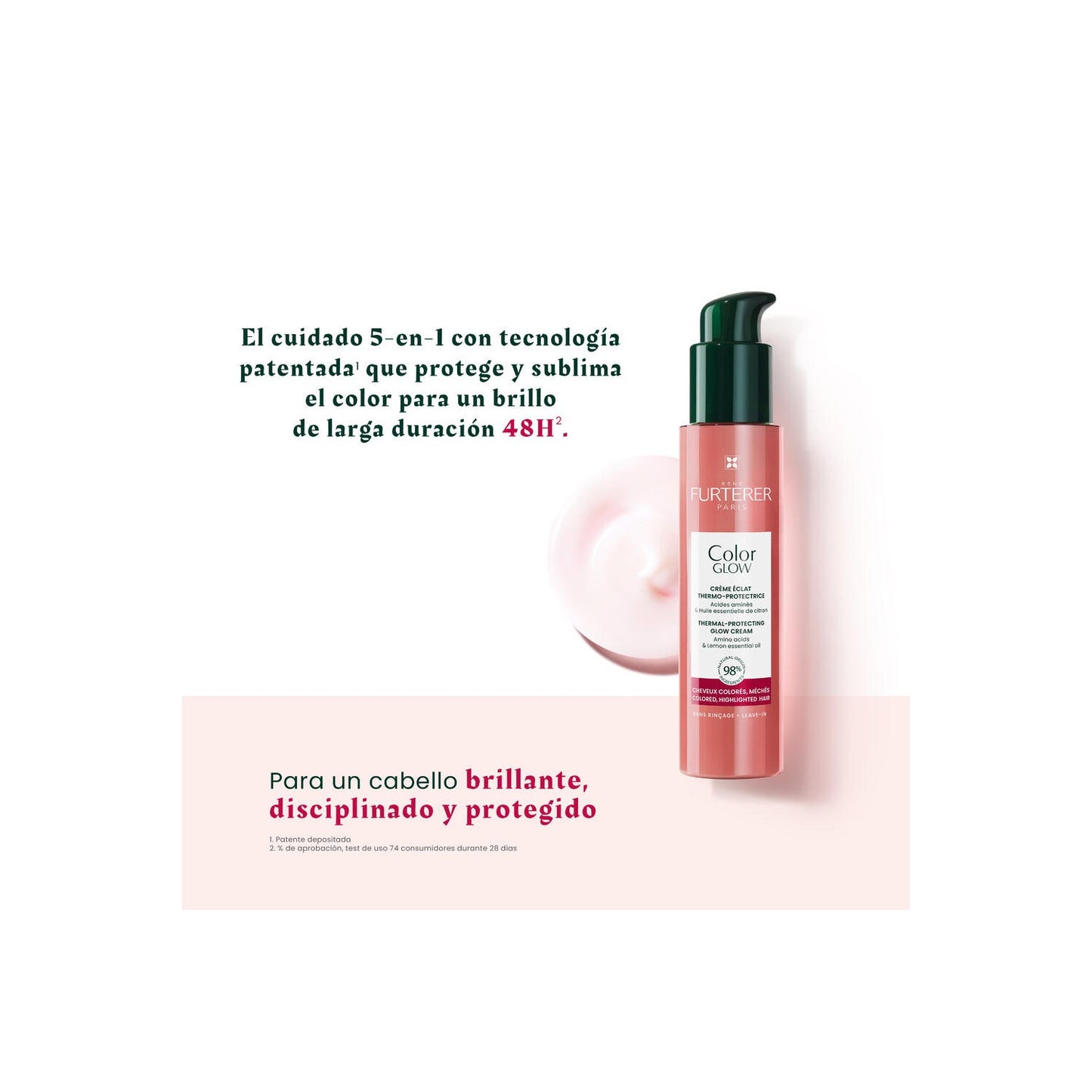René Furterer Color Glow Crema Termoprotectora Brillo 100ml