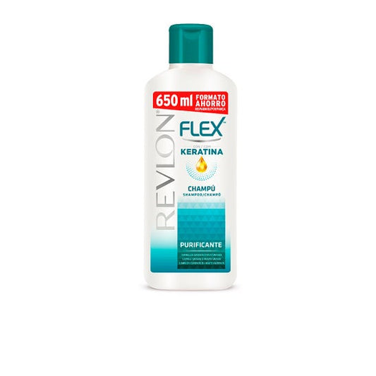 Revlon Flex Keratin Shampoo Purifiant Oily Hair 650 ml