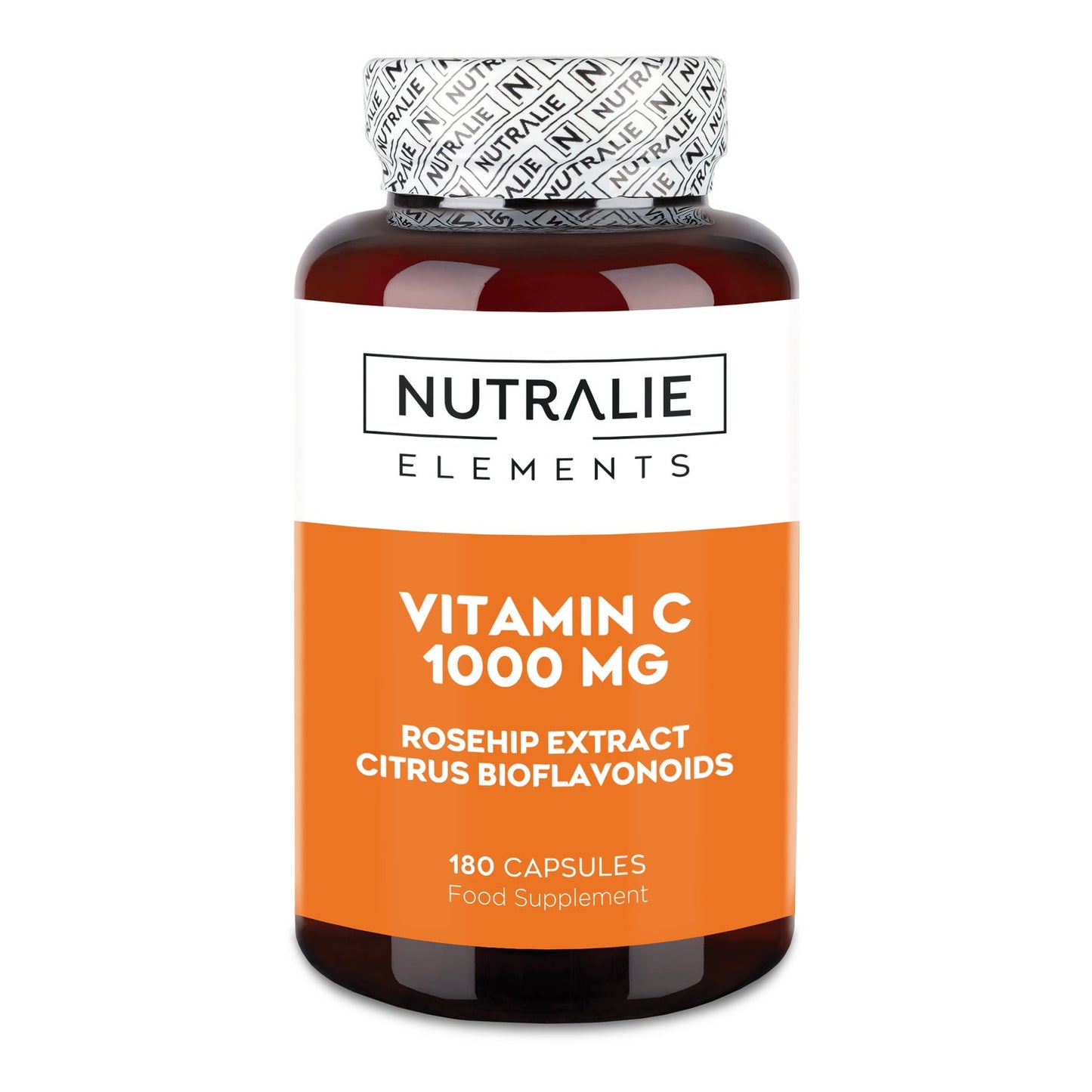 Nutralie Vitamina C 1000mg Rosa Canina 180caps