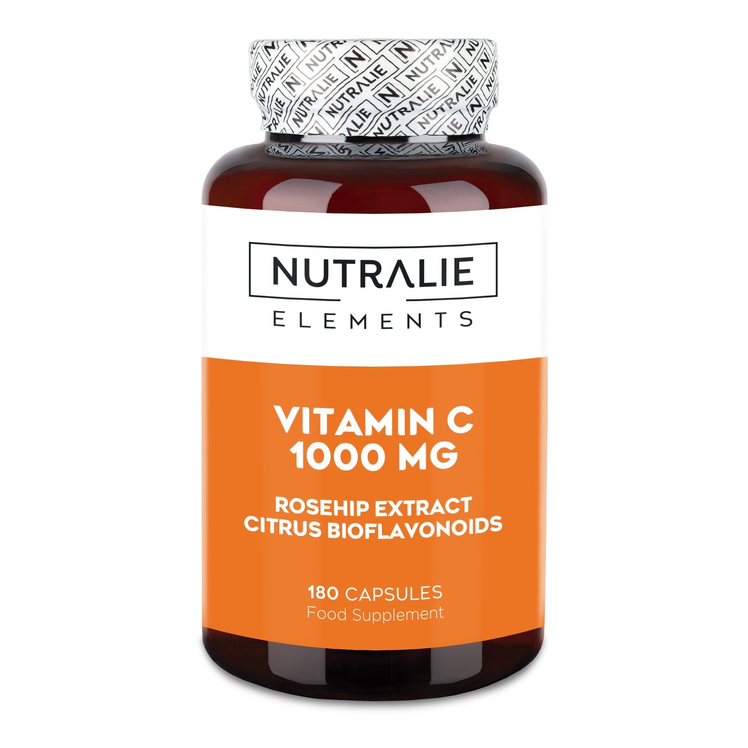 Nutralie Vitamina C 1000mg Rosa Canina 180caps