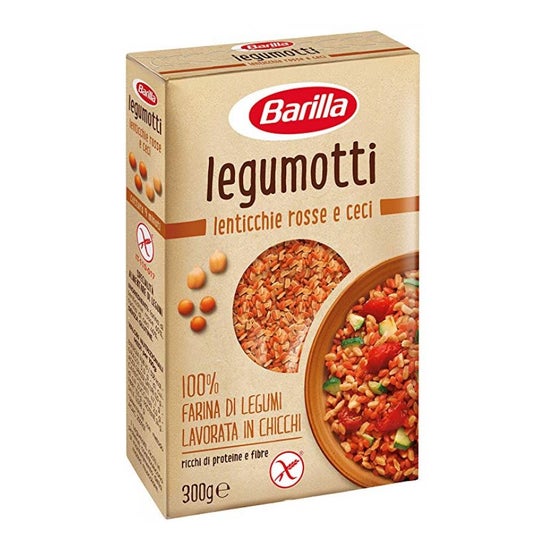 Barilla Legumotti Lentejas Rojas y garbanzos Bio 300 g