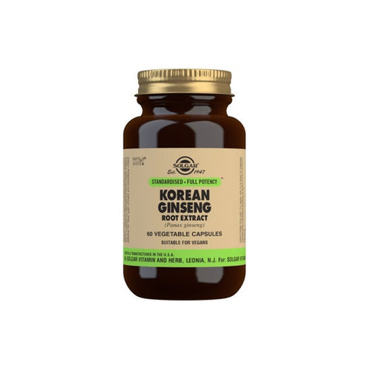 Solgar Ginseng Coreano Extracto de Raíz 60vcaps