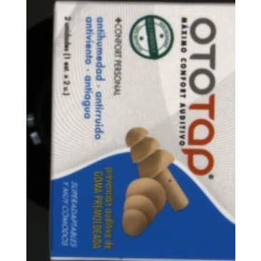 OtoTap tapones oídos goma premoldeada 2uds